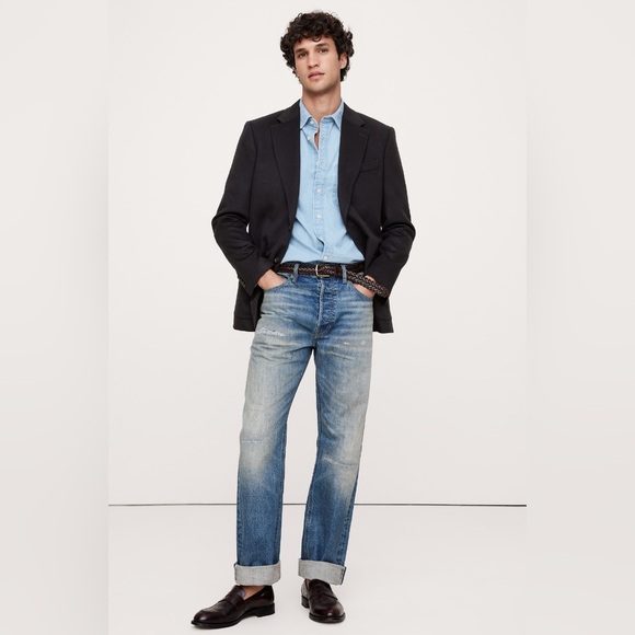 BANANA REPUBLIC SIGNATURE ITALIAN CASHMERE BLAZER